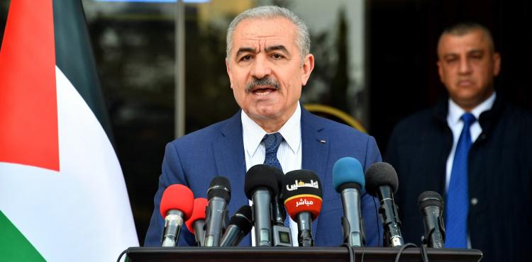 رئيس الحكومة محمد اشتية