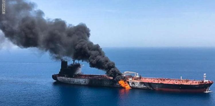 هجوم ناقلات النفط 