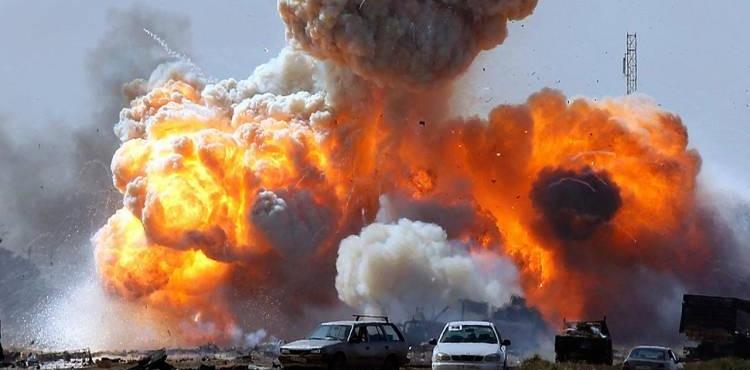 انفجار بمصنع كيميائي