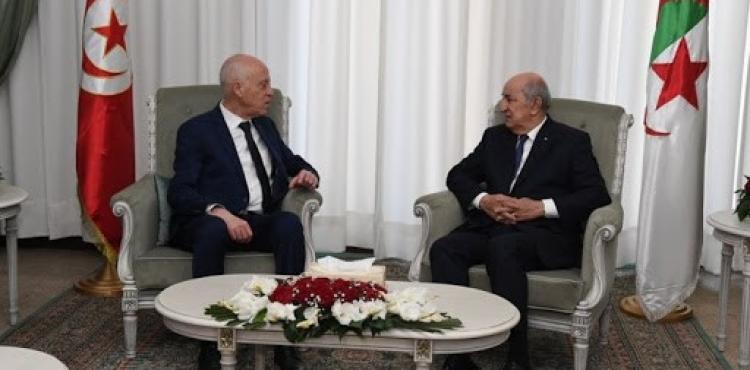 عبد المجيد تبون وقيس سعيد