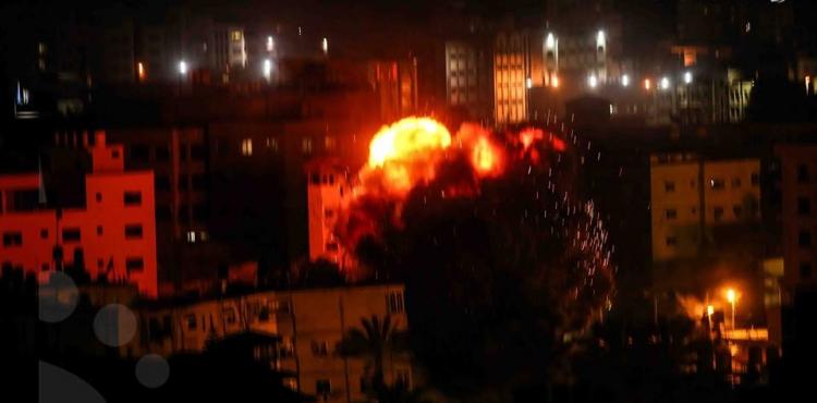 قصف غزة .jpg