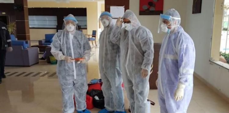 طواقم طبية بغزة.jpg