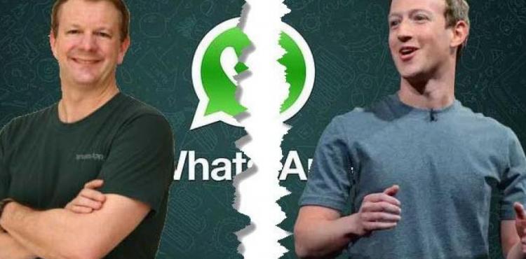 مؤسسا واتس آب وفيسبوك