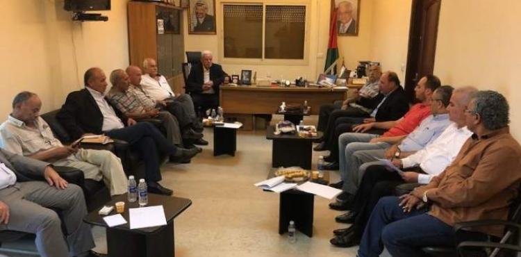 قادة فصائل منظمة التحرير