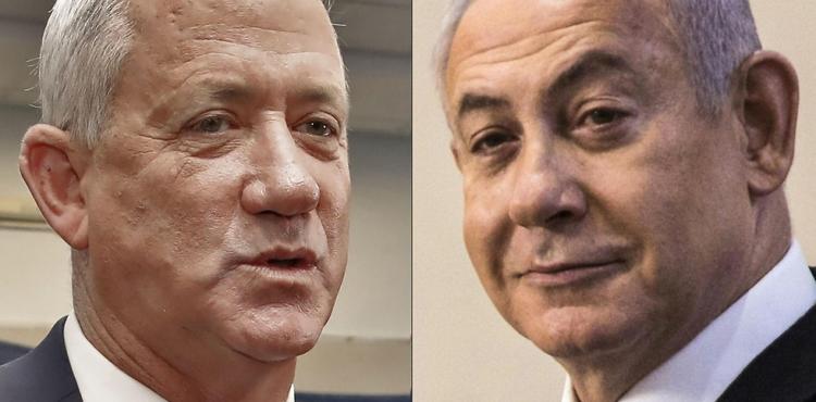 نتنياهو وغانتس