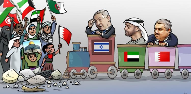 نتنياهو وبن زايد البحرين.jpg