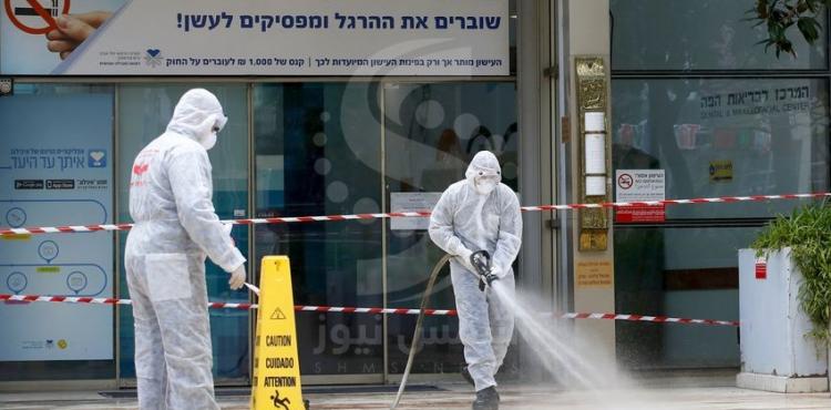 كورونا إسرائيل.