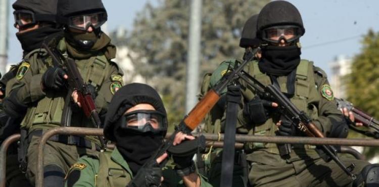 عناصر للأجهزة الأمنية بالضفة