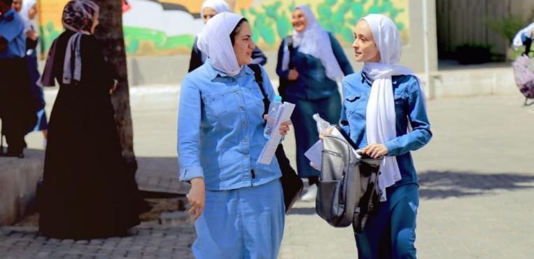 اليوم الثاني لامتحانات الثانوية العامة في قطاع غزة