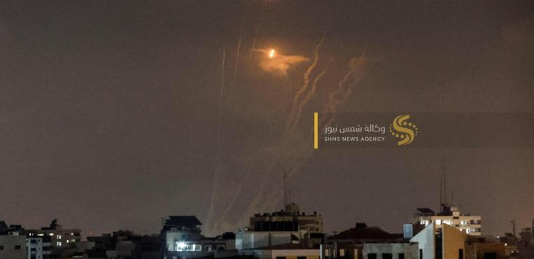 سرايا القدس تواصل قصف مستوطنات "علاف غزة" بوابل من الصواريخ