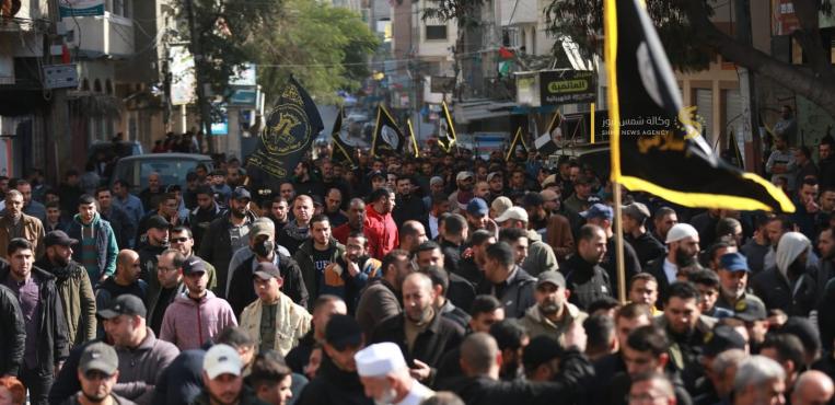 الجهاد تنظم مسيرات حاشدة في جميع محافظات قطاع غزة دعمًا وإسنادًا لجنين وكتيبتها