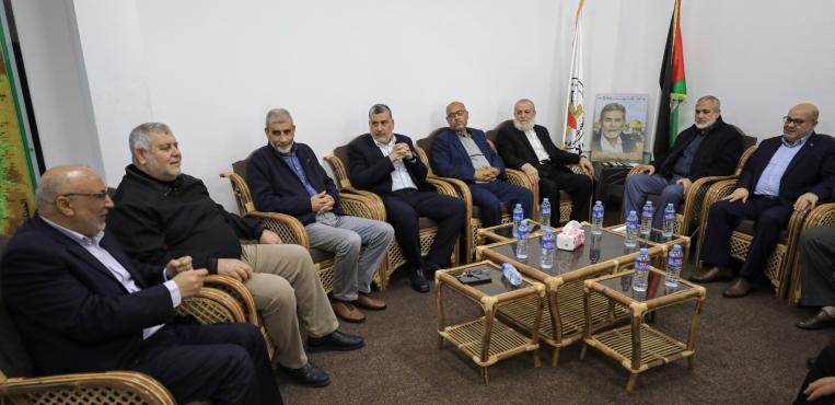 غزة: قيادة حماس تهنئ الجهاد الإسلامي بانتهاء انتخابات الأمين العام والمكتب السياسي