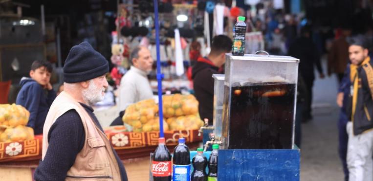 أجواء رمضان داخل أسواق مدينة عزة