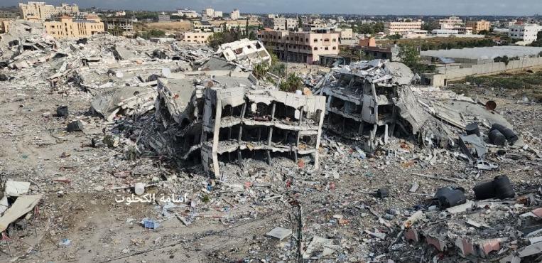 30 برجاً سكنياً دمرتها طائرات الاحتلال في مدينة الزهراء وسط قطاع غزة