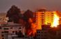 قصف استهداف تدمير ابراج سكنية