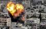 قصف حرب غزة