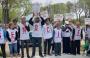 حملة إضراب عن الطعام من أجل غزة قرب مقر الخارجية الفرنسية.jpg