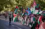 التظاهرات المؤيدة للفلسطينيين أربكت السباق