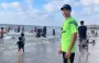 منقذ بحري في قطاع غزة