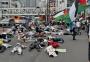 خلال المظاهرة في اليابان تضامناً مع غزة.jpg