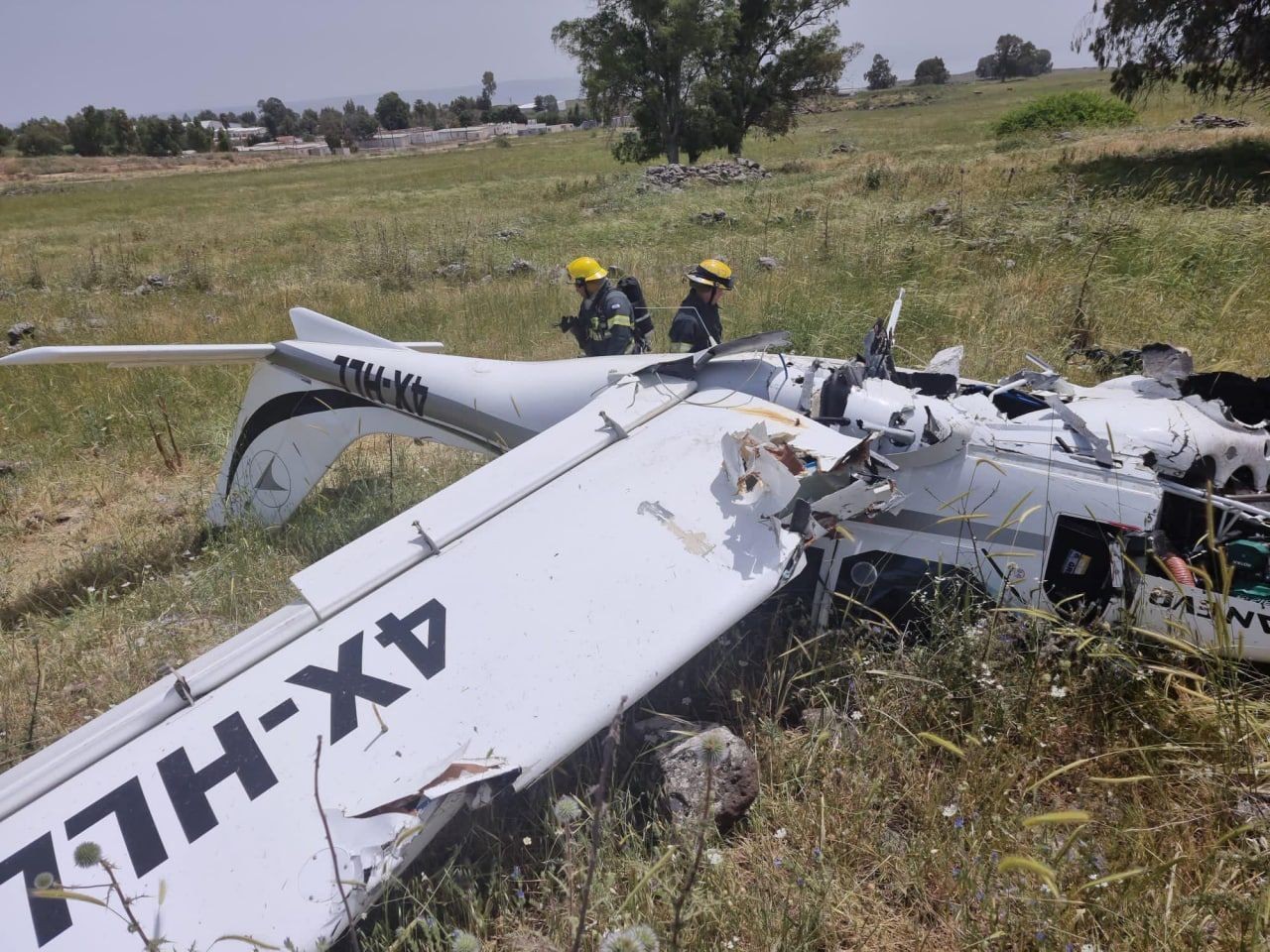 تحطم طائرة اسرائيلية عسكرية.jpg