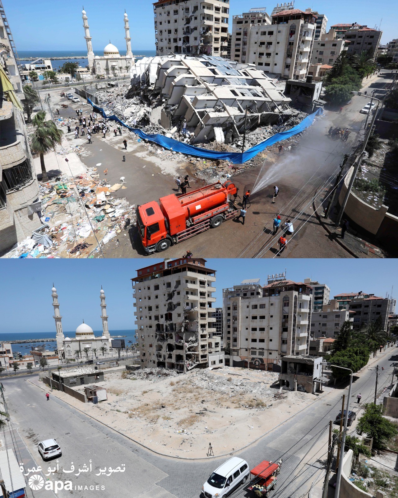 غزة قبل وبعد العدوان 1.jpg