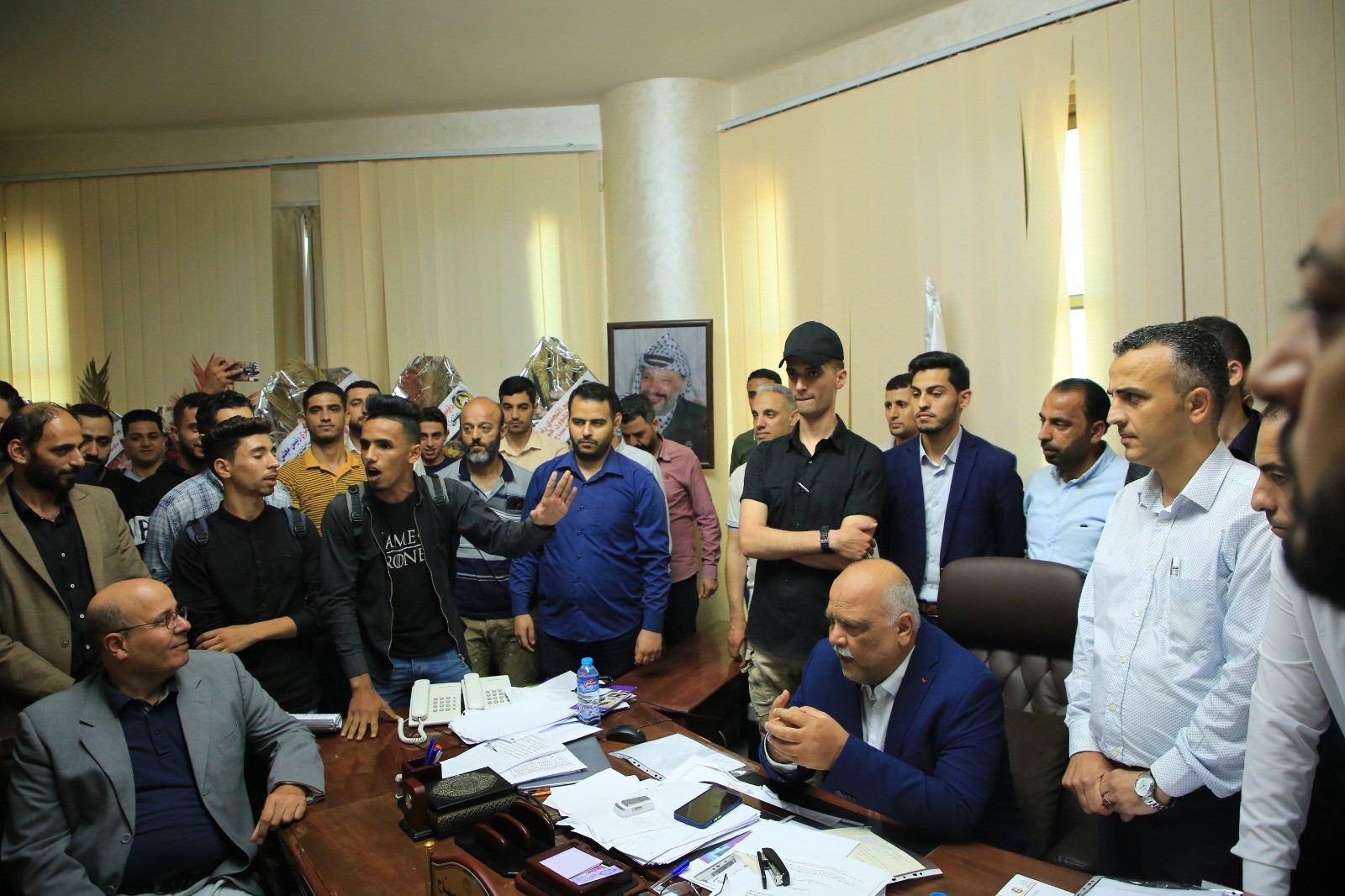 رئيس جامعة فلسطين الاستاذ الدكتور سالم الصباح 3.jpg