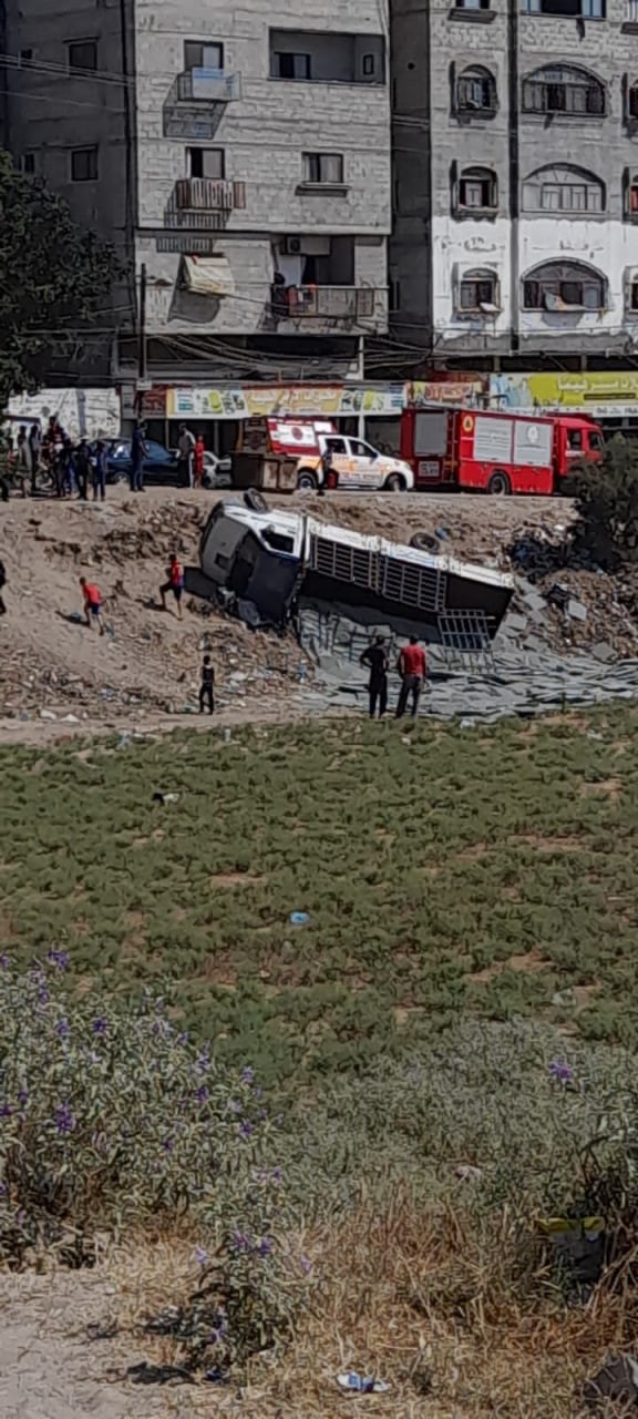 حادث سير مدينة غزة.jpg