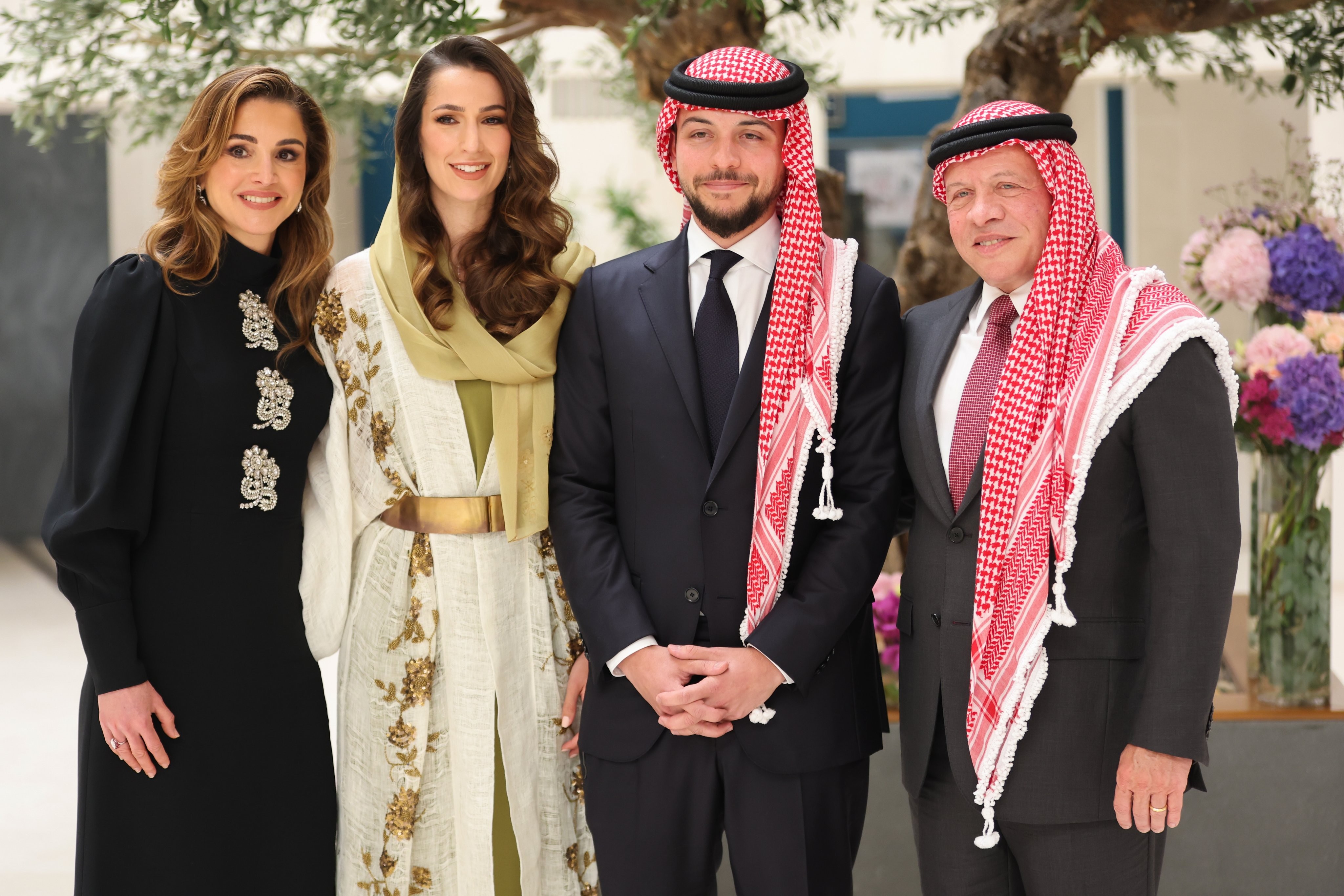 اليوم عقد قران ولي العهد الأردني الحسين بن عبدالله الثاني على فتاة سعودية 2022.jfif