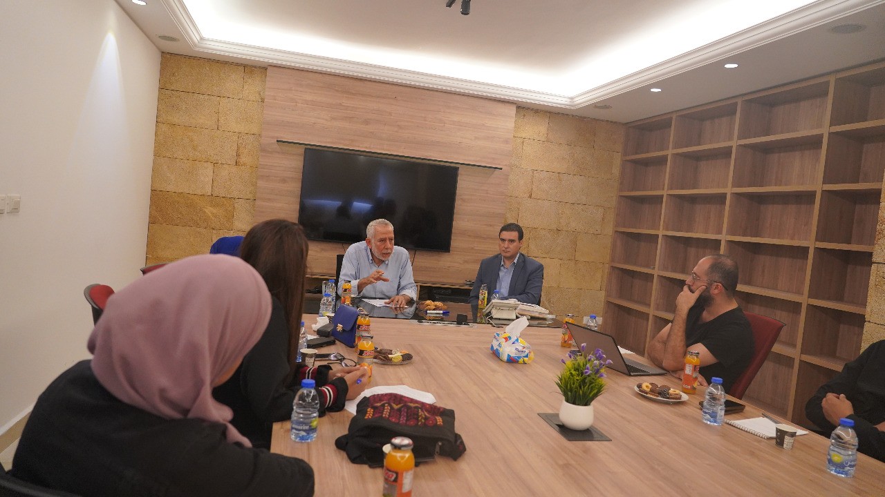 تجمع الإعلاميين الفلسطينيين في لبنان يستضيف مسؤول الدائرة السياسية في حركة الجهاد الإسلامي د. محمد الهندي.jpg