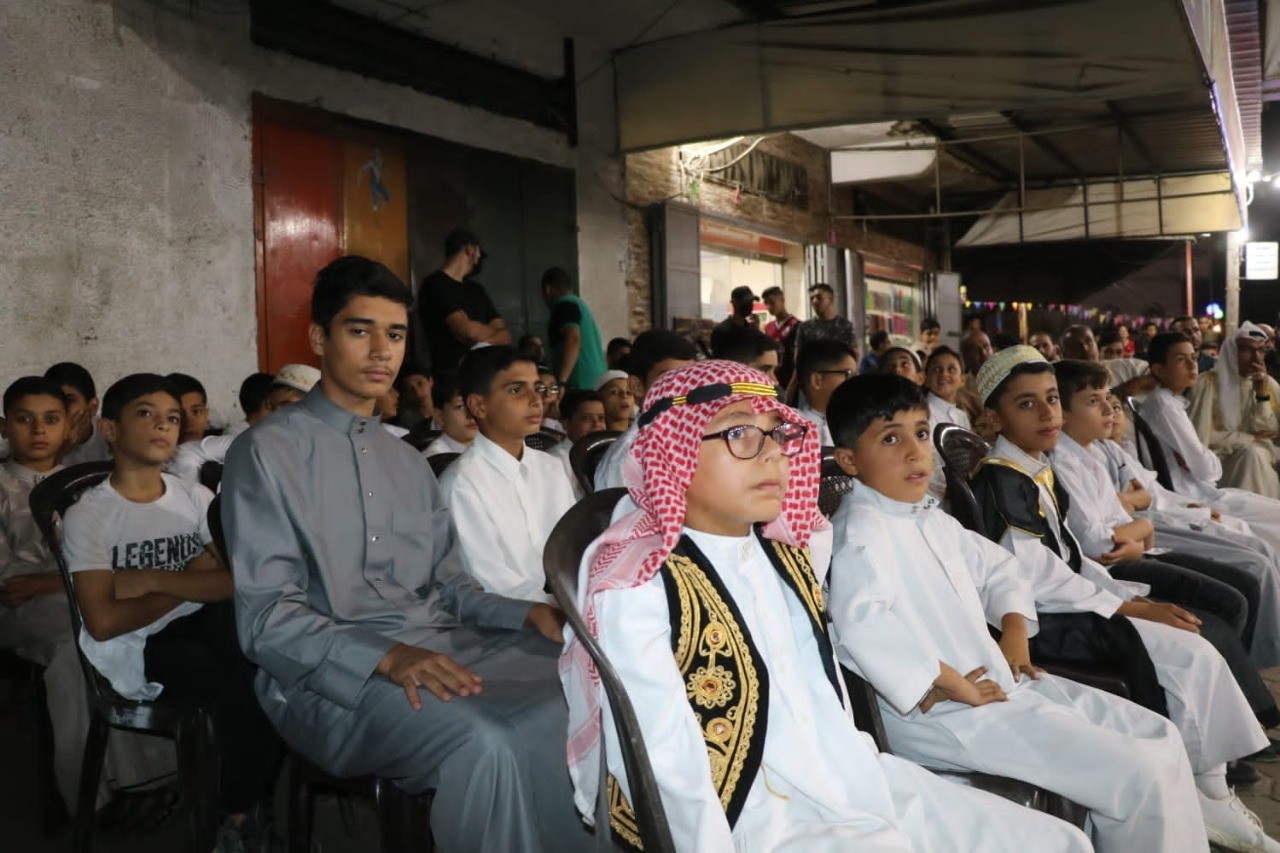 الجهاد اقليم غزة في منطقة الزيتون تكرم حفظة كتاب الله 11.jfif