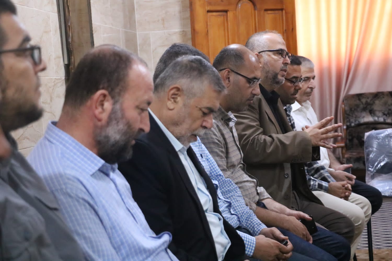 الجهاد إقليم غزة تستقبل وفدًا من الفصائل مهنئًا بذكرى الانطلاقة 7.jfif