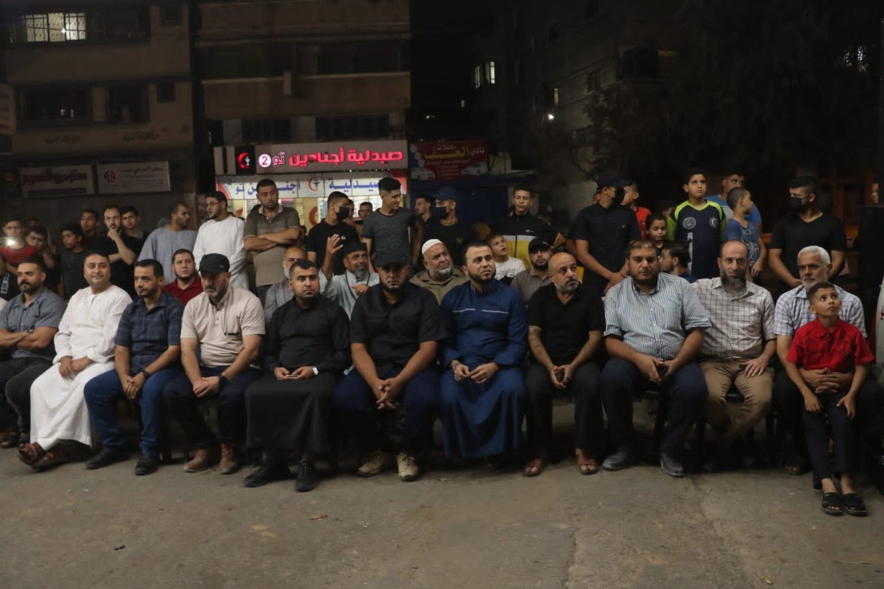 الجهاد اقليم غزة في منطقة الزيتون تكرم حفظة كتاب الله 4.jfif