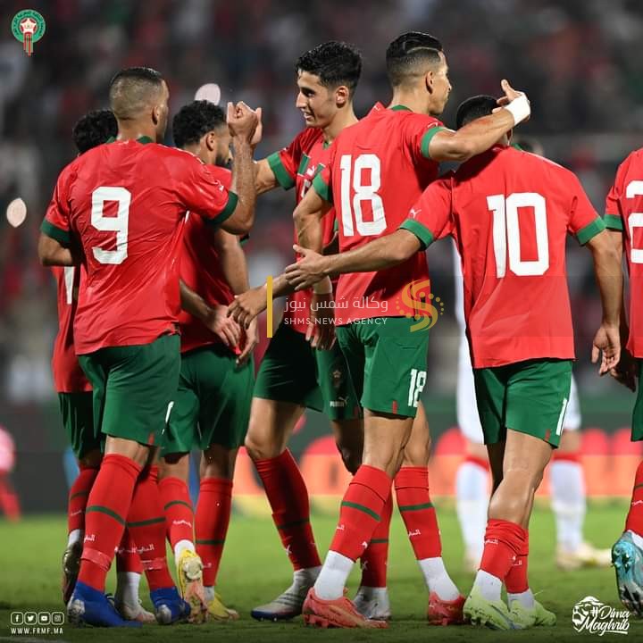 من لقاء المنتخب المغربي الودي الأخير