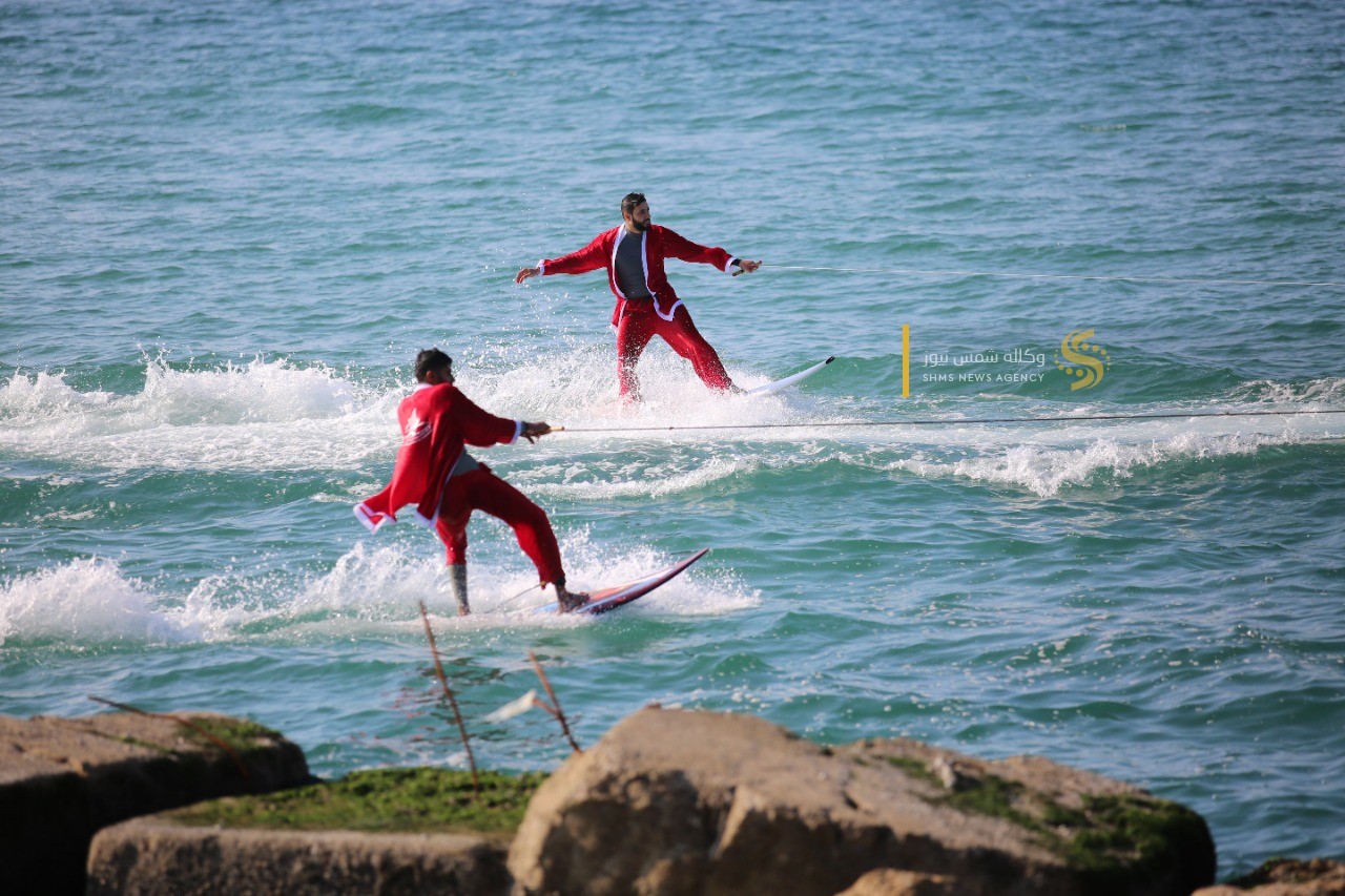 بابا نويل بغزة 5.jfif