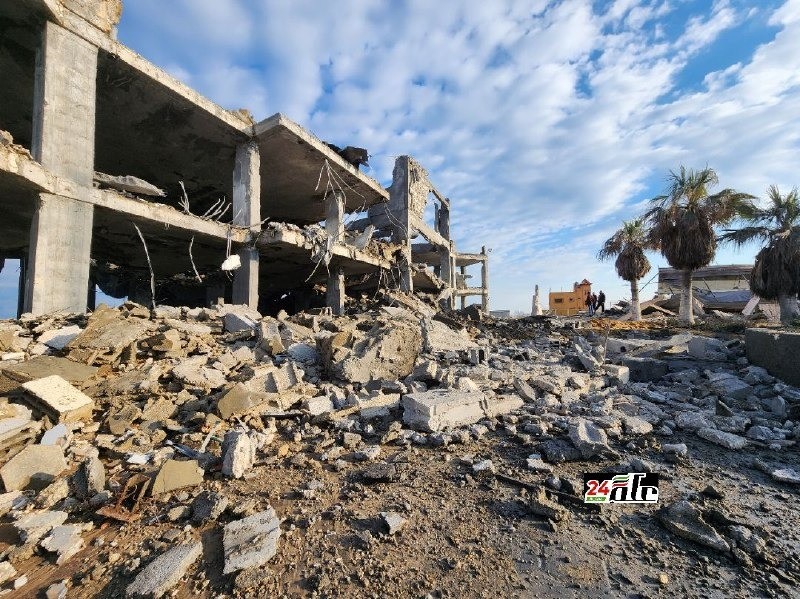 دمار القصف الاسرائيلي على غزة 2.jfif