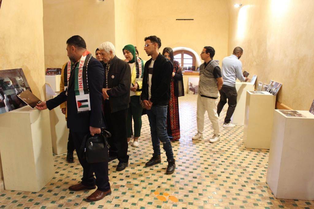 حكاية حصار معرض فني في المغرب يتحدث عن قضية فلسطين 2.jpg
