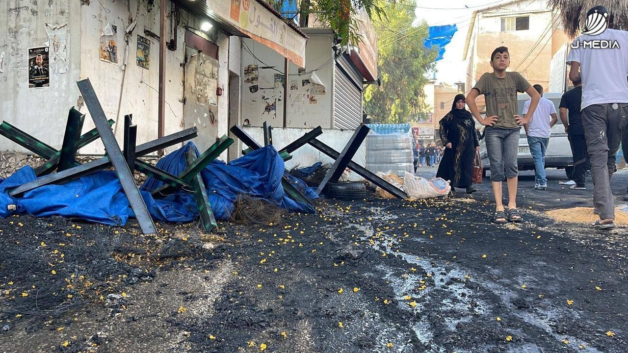 آثار الدمار الذي خلفته قوات الاحتلال عقب اقتحام مدينة طولكرم.jpg