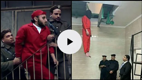 فيديو لحظة إعدام محمد عادل قاتل الطالبة نيرة أشرف 2023.webp