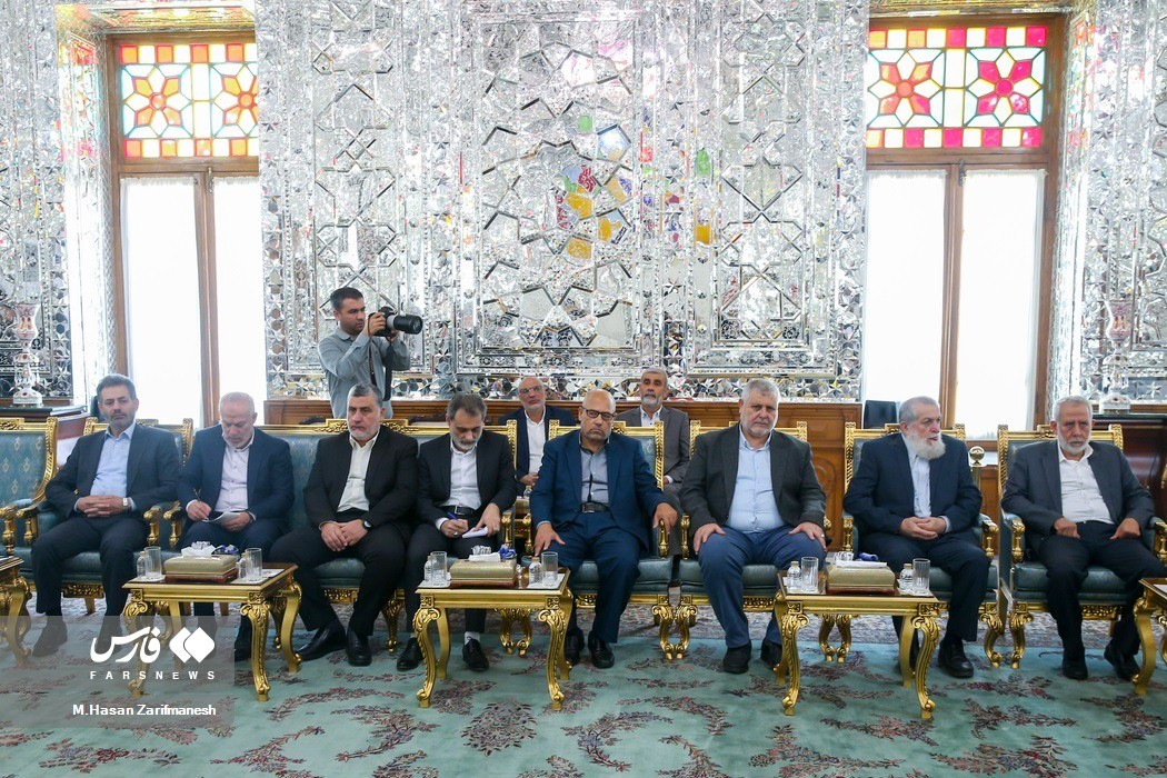 وفد حركة الجهاد الإسلامي برئاسة القائد النخالة يلتقي رئيس البرلمان الإيراني 3.jpg