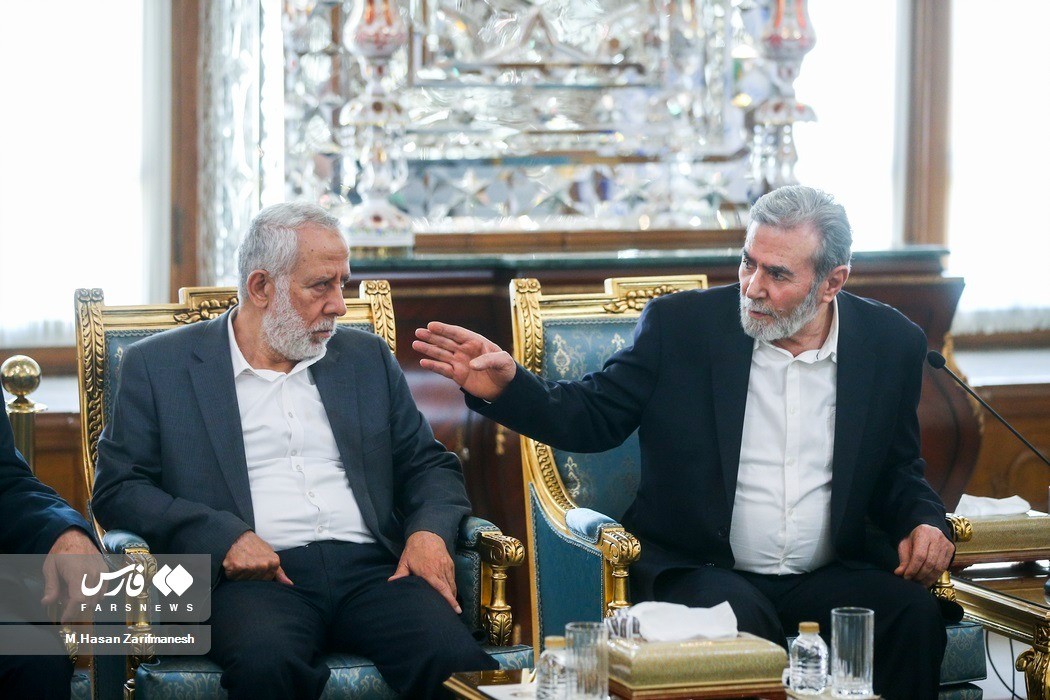 وفد حركة الجهاد الإسلامي برئاسة القائد النخالة يلتقي رئيس البرلمان الإيراني 9.jpg