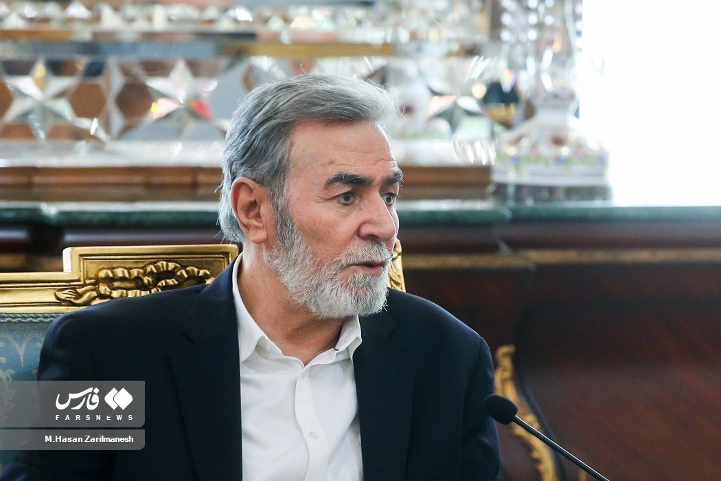 وفد حركة الجهاد الإسلامي برئاسة القائد النخالة يلتقي رئيس البرلمان الإيراني 7.jpg