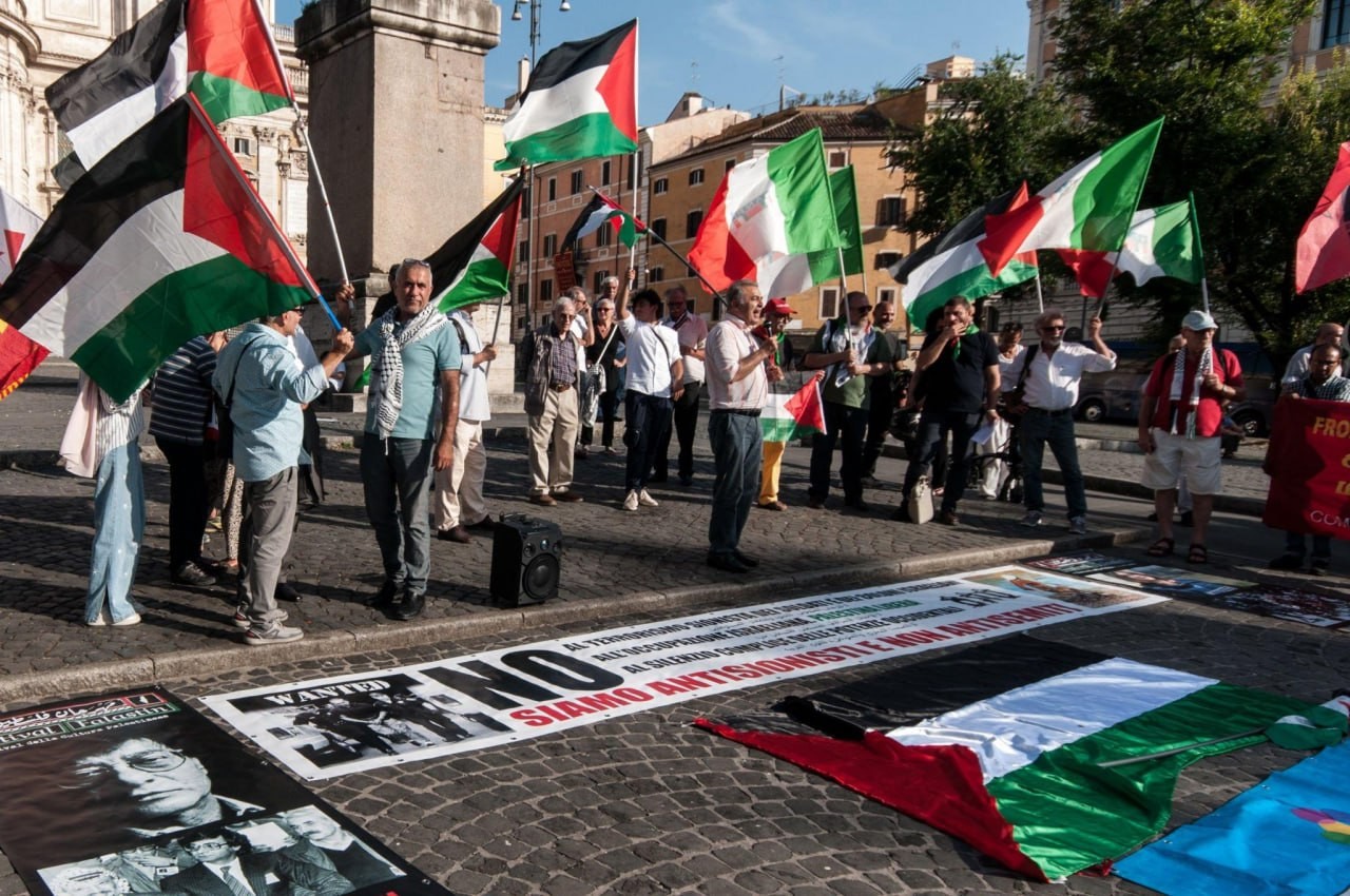 مظاهرات في أوروبا تضامنا مع فلسطين.jpeg