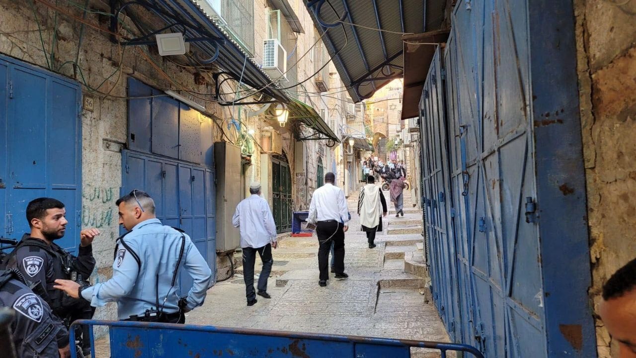 قوات الاحتلال في القدس المحتلة.jfif