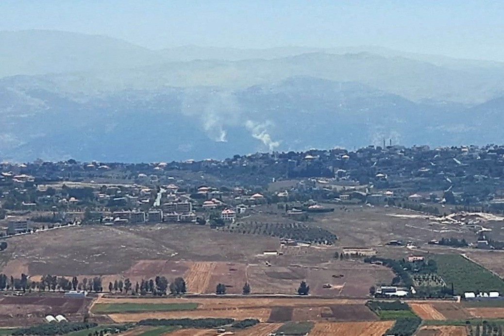 قصف على الحدود مع لبنان - اسرائيل تقصف جنوب لبنان - الحدود اللبنانية الفلسطينية.jfif