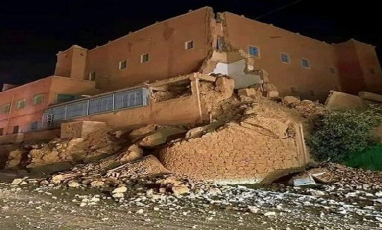 مصرع نحو 300 شخص وانهيار عشرات المنازل نتيجة زلزال قوي في المغرب | وكالة  شمس نيوز الإخبارية - Shms News