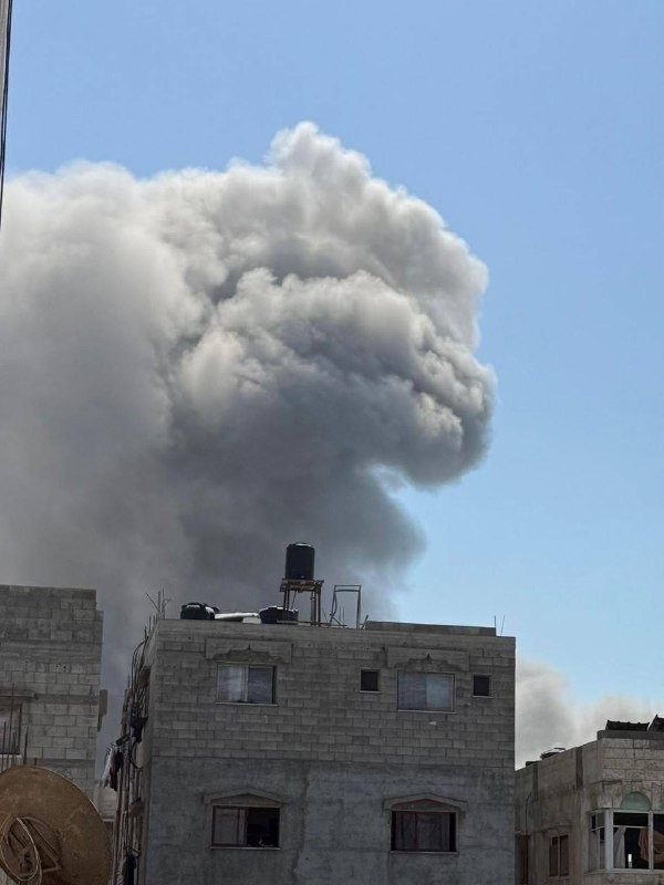 بالفيديو والصور الاحتلال يدمر برج الغفري غرب مدينة غزة