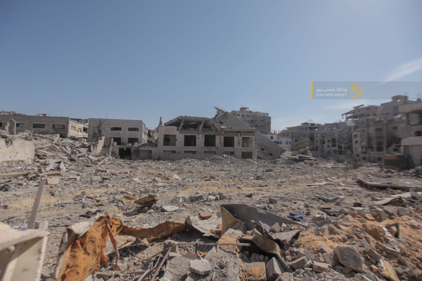 دمار هائل في غزة - عودة النازحين لمنازلهم شمال غزة