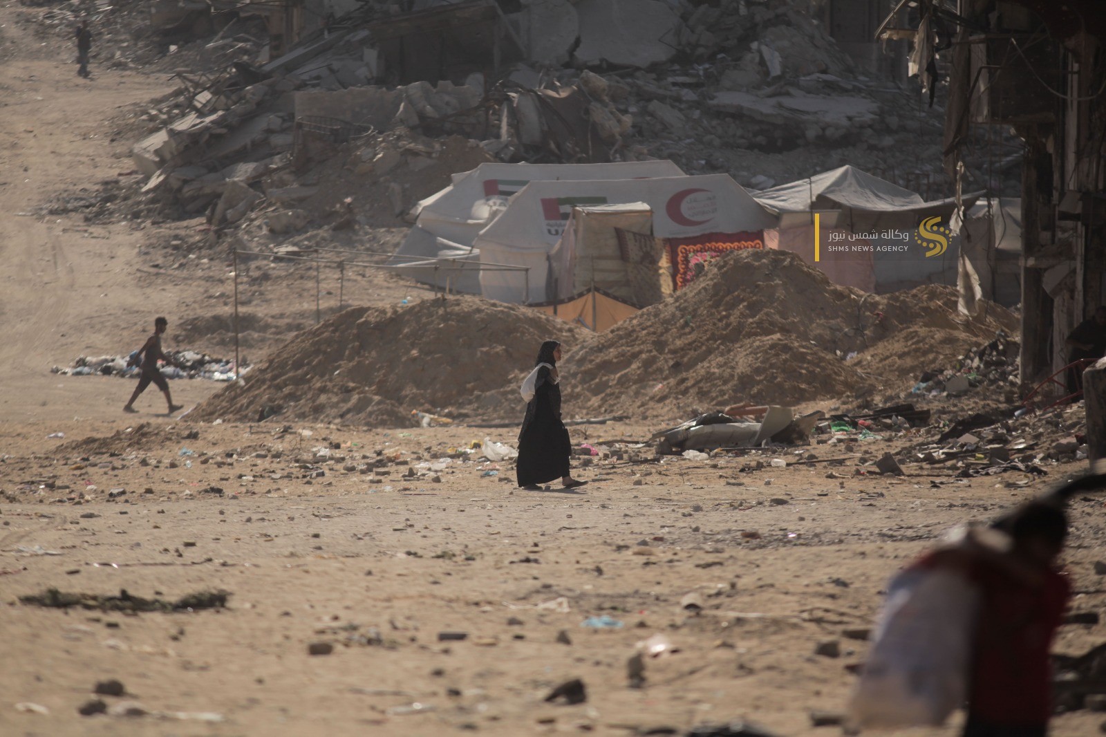 دمار هائل في غزة - عودة النازحين لمنازلهم شمال غزة