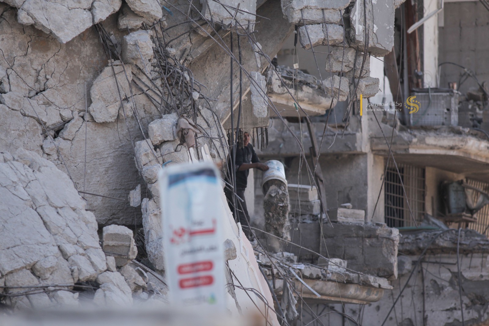 دمار هائل في غزة - عودة النازحين لمنازلهم شمال غزة